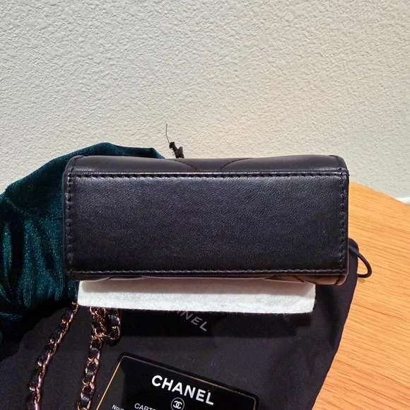 Chanel Lambskin Mini Trendy CC/Clutch Chain - Picture 6 of 14